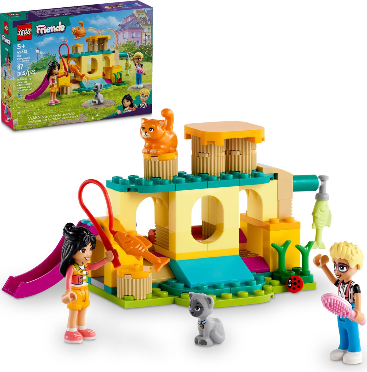 LEGO Friends 42612 Abenteuer auf dem Katzenspielplatz