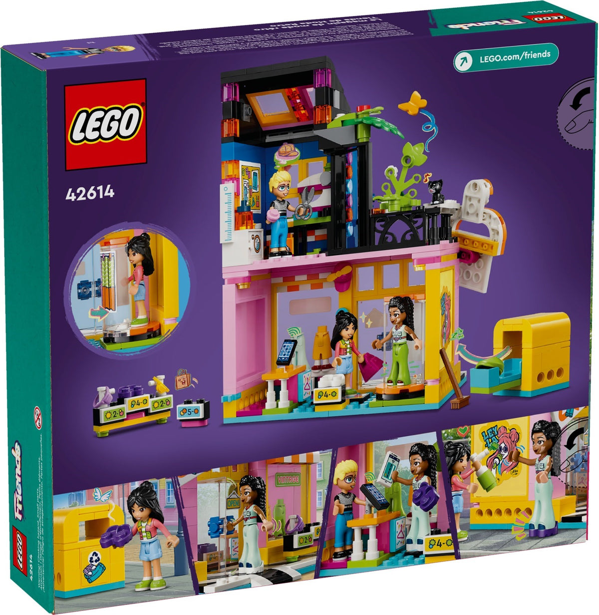 LEGO Friends 42614 Vintage-Modegeschäft