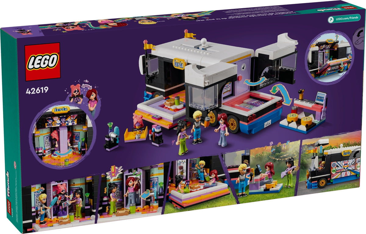 LEGO Friends 42619 Popstar-Tourbus