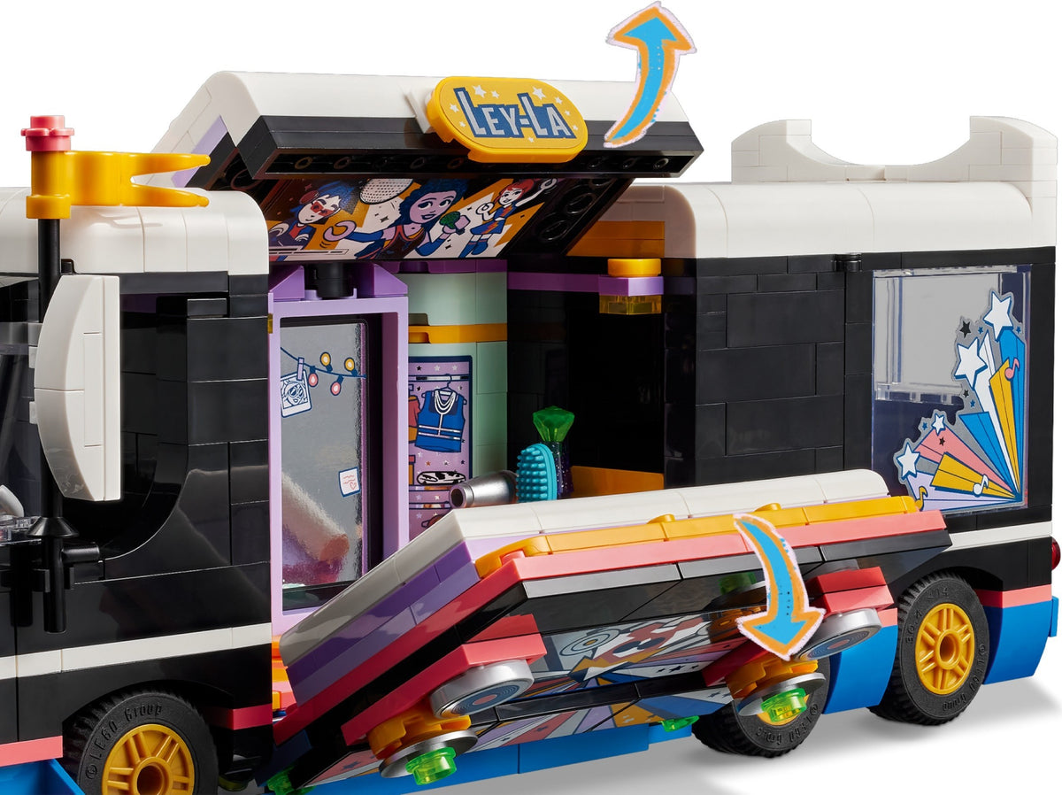 LEGO Friends 42619 Popstar-Tourbus