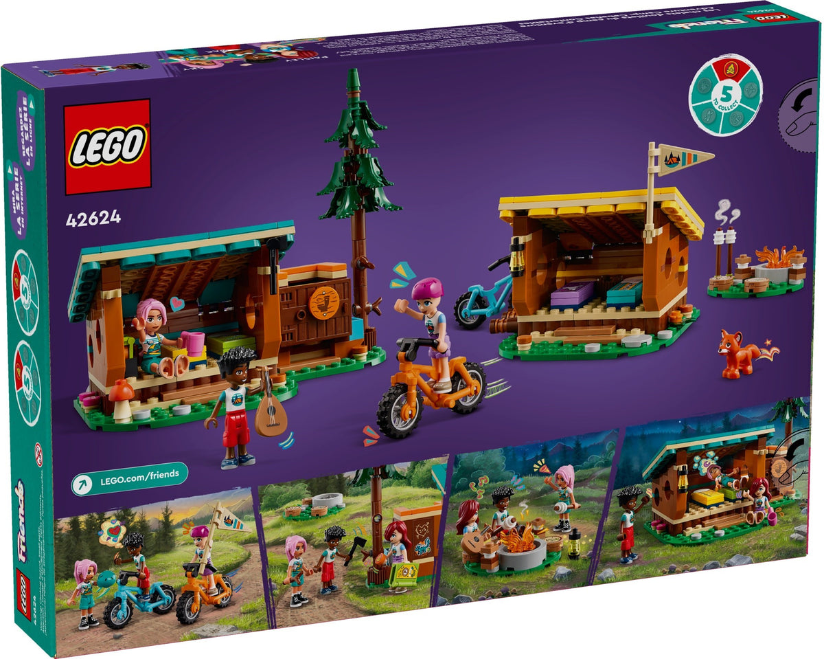 LEGO Friends 42624 Gemütliche Hütten im Abenteuercamp