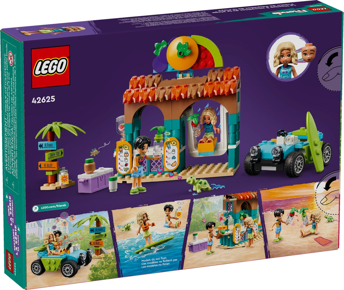 LEGO Friends 42625 Smoothie-Stand am Strand