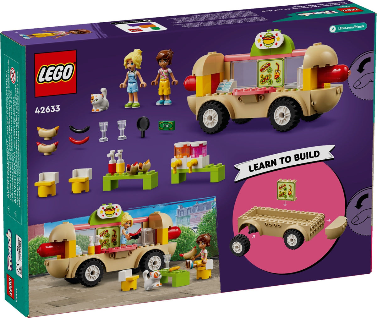LEGO Friends 42633 Hotdog-Truck