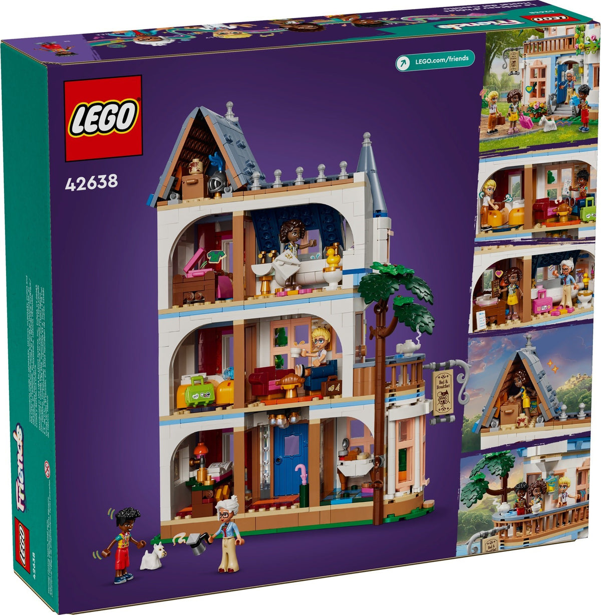 LEGO Friends 42638 Burg mit Ferienunterkunft