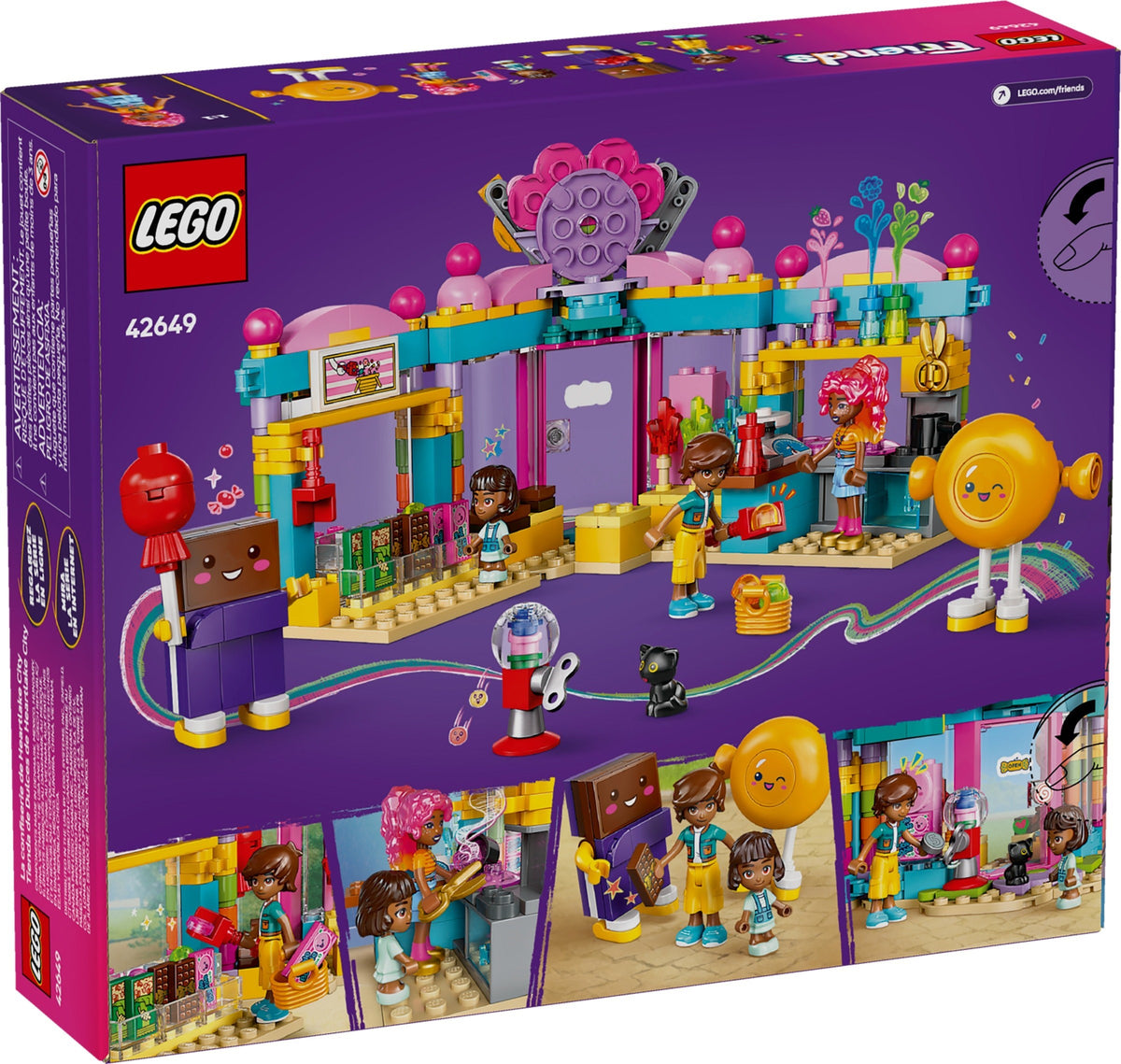 LEGO Friends 42649 Heartlake City Süßwarenladen