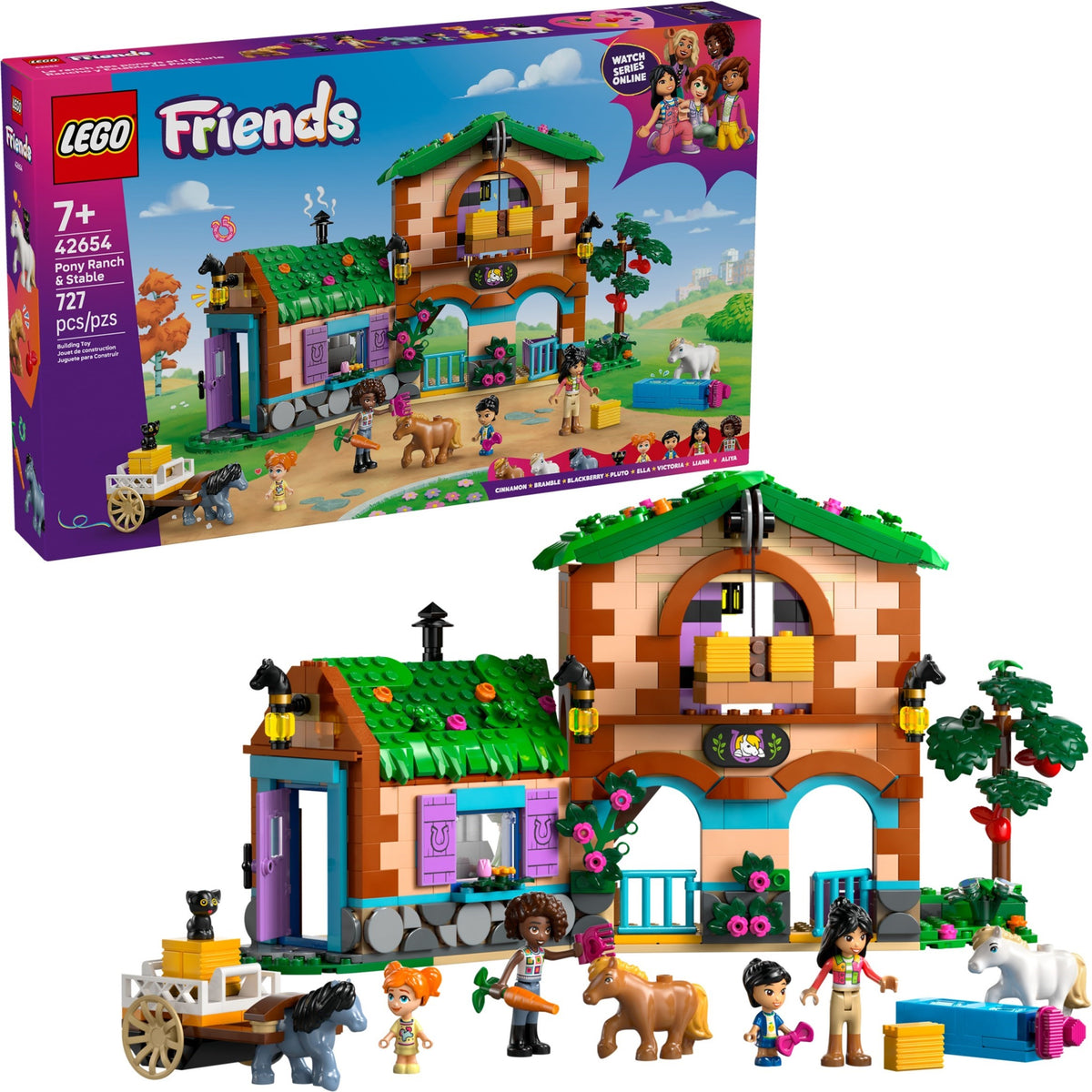 LEGO Friends 42654 Ponyhof & Stall