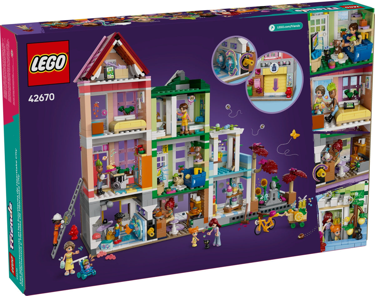 LEGO Friends 42670 Heartlake City Wohn- und Einkaufsstraße
