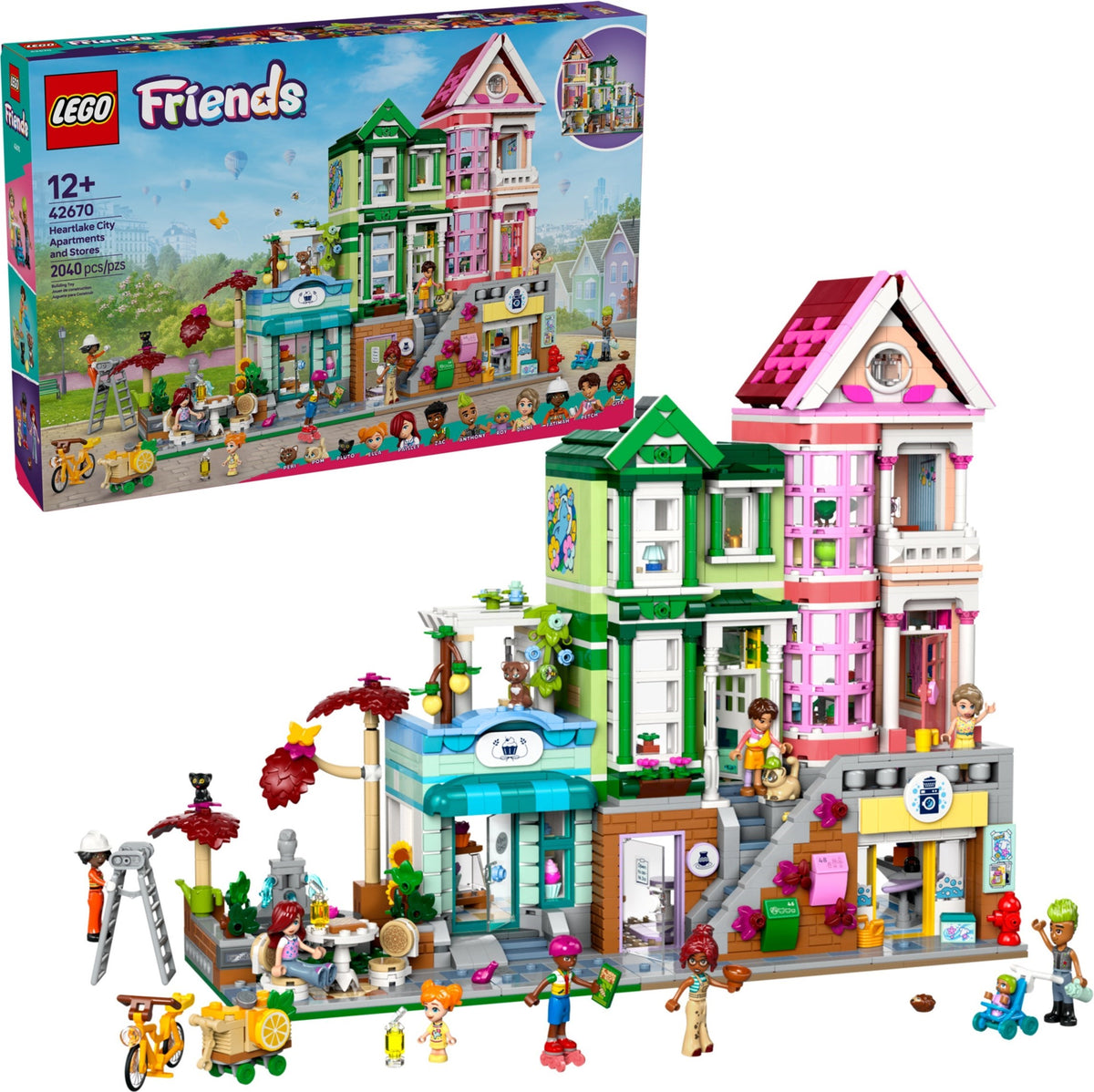 LEGO Friends 42670 Heartlake City Wohn- und Einkaufsstraße
