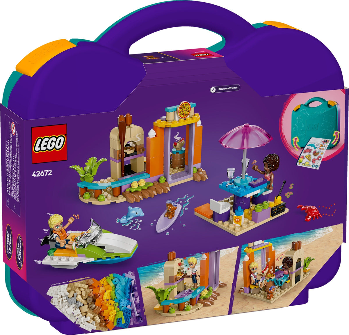 LEGO Friends 42672 Kreativer Reisekoffer