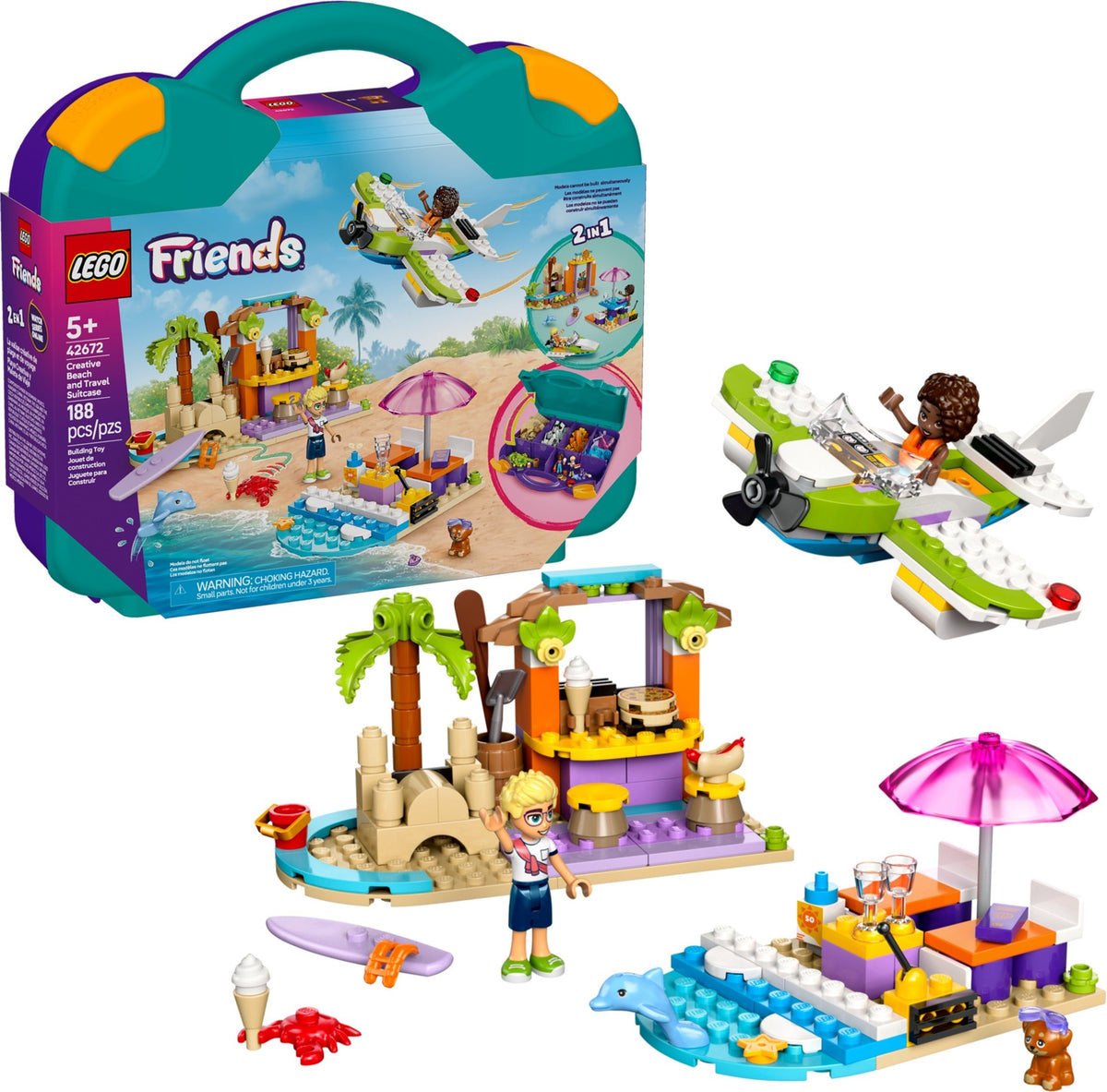 LEGO Friends 42672 Kreativer Reisekoffer