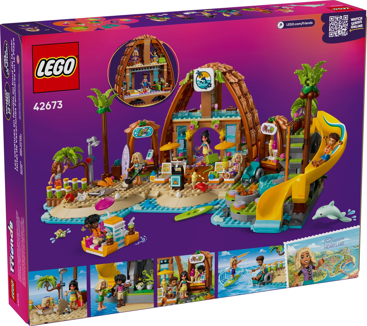 LEGO Friends 42673 Familienurlaub im Strandresort