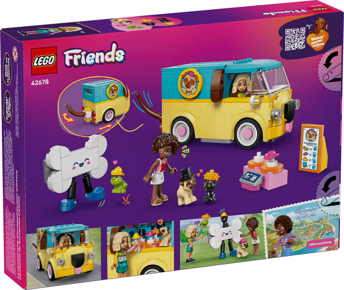 LEGO Friends 42678 Haustierzubehör-Van