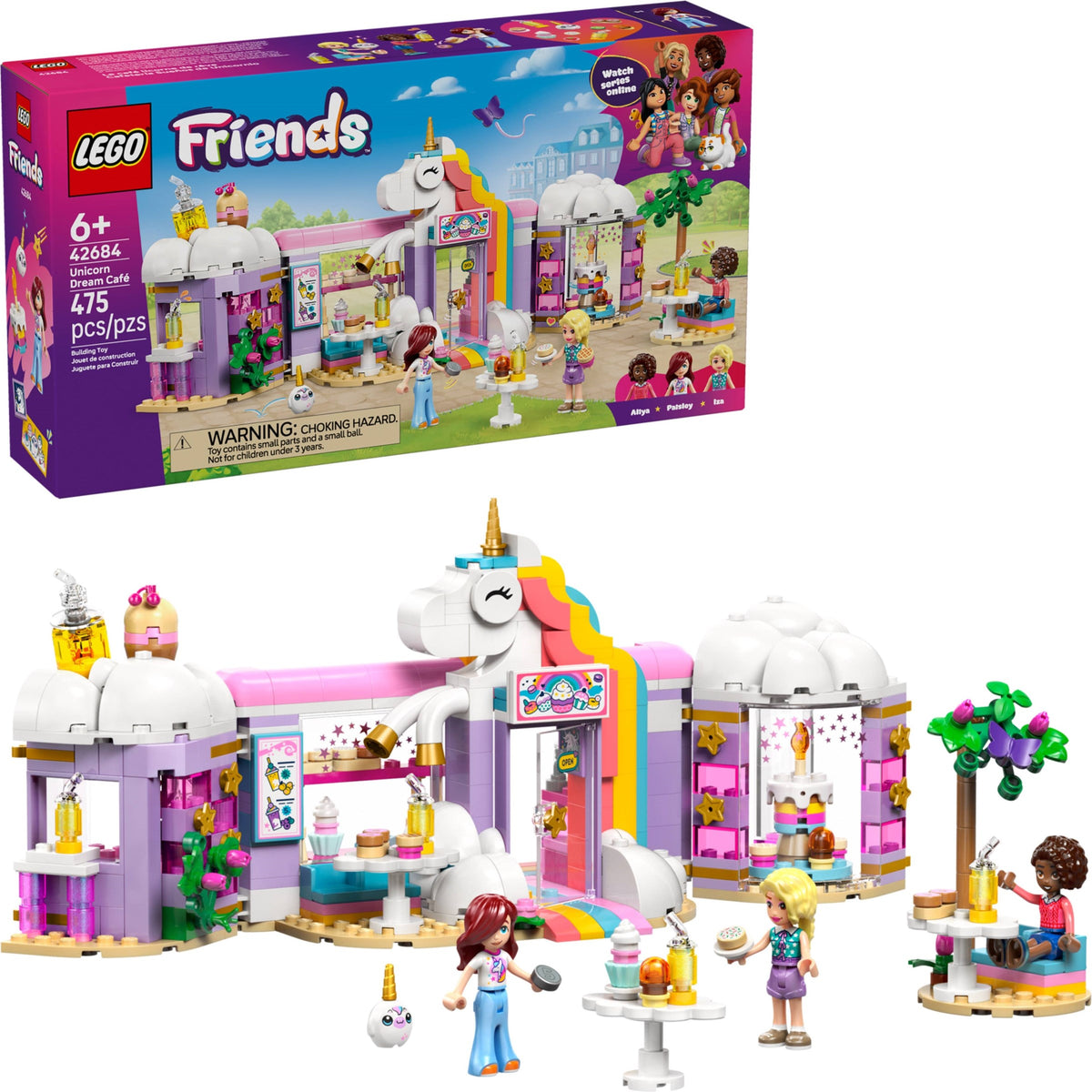 LEGO Friends 42684 Einhorn-Traumcafé