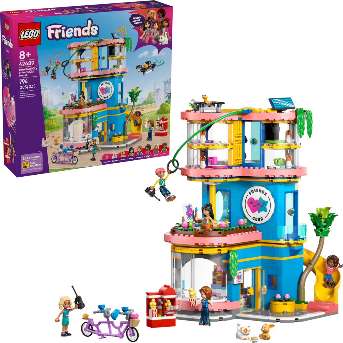 LEGO Friends 42689 Heartlake City Clubhaus der Freunde