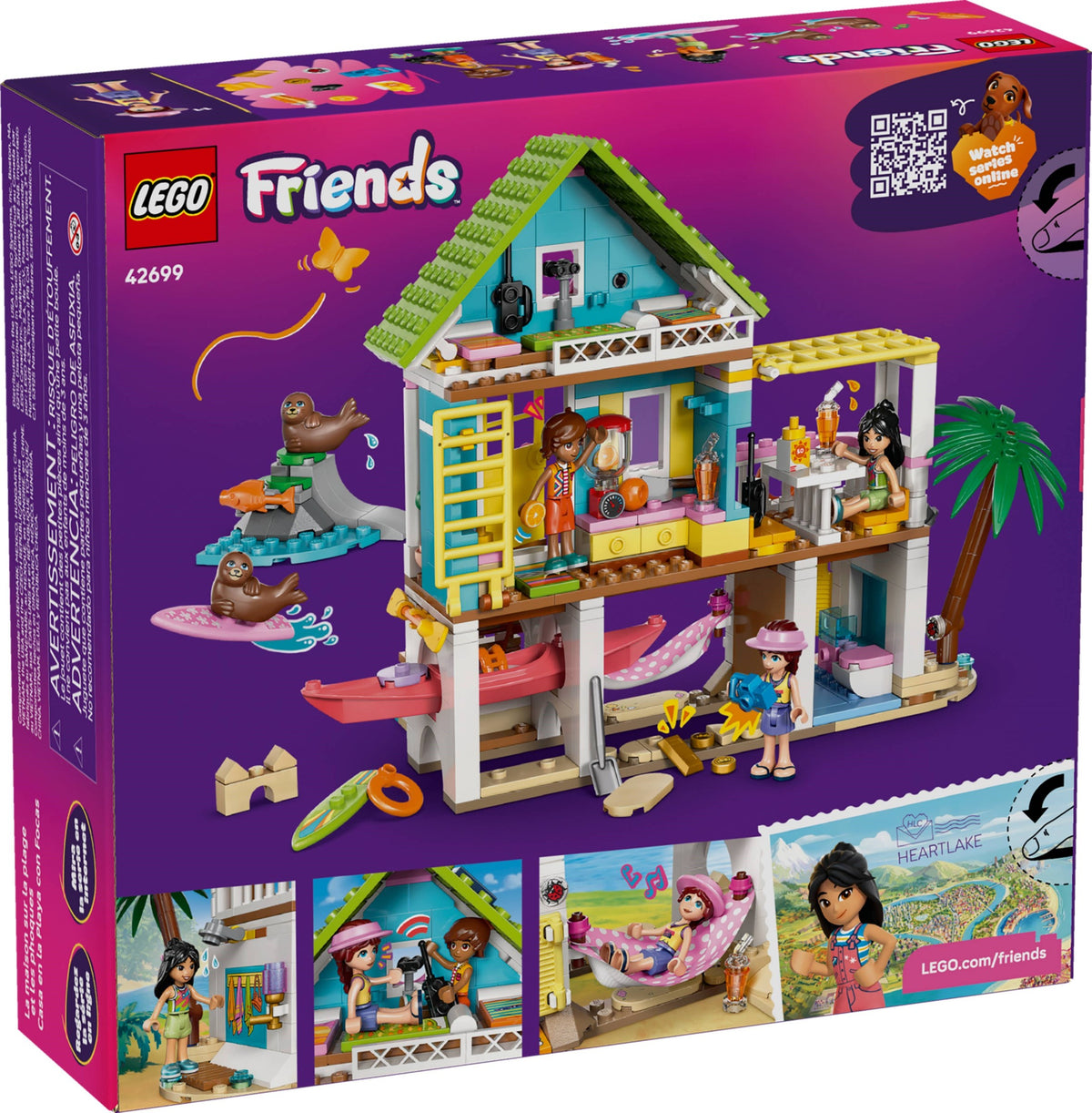 LEGO Friends 42699 Strandhaus mit Robben