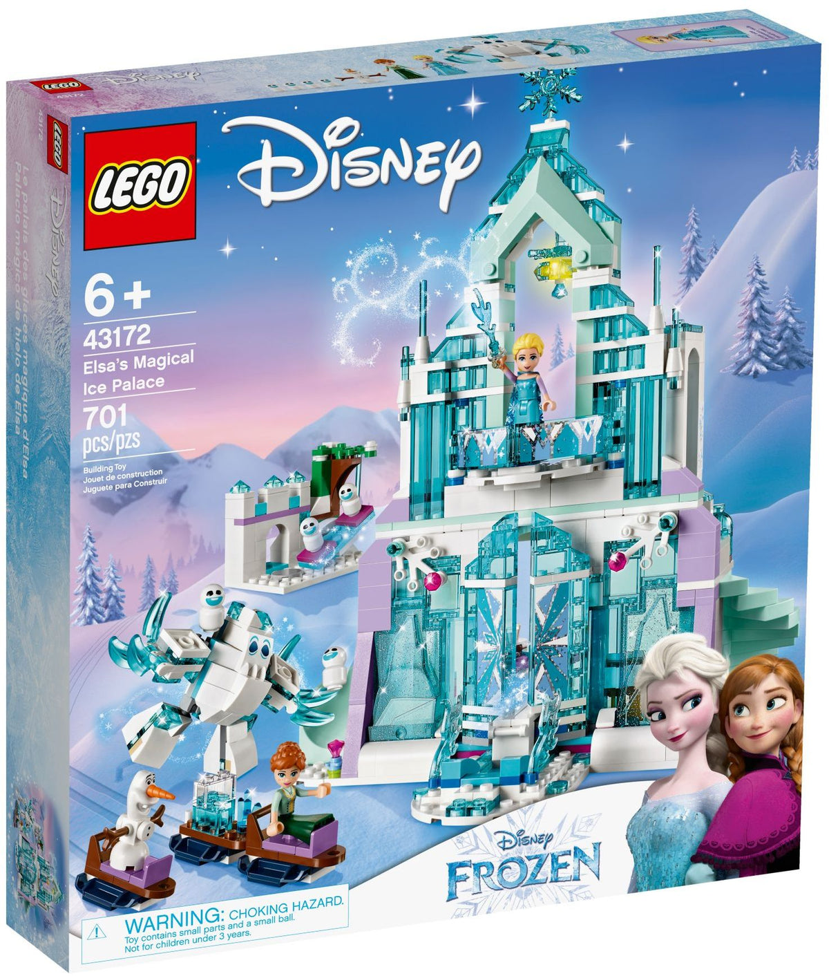 LEGO Disney 43172 Elsas magischer Eispalast