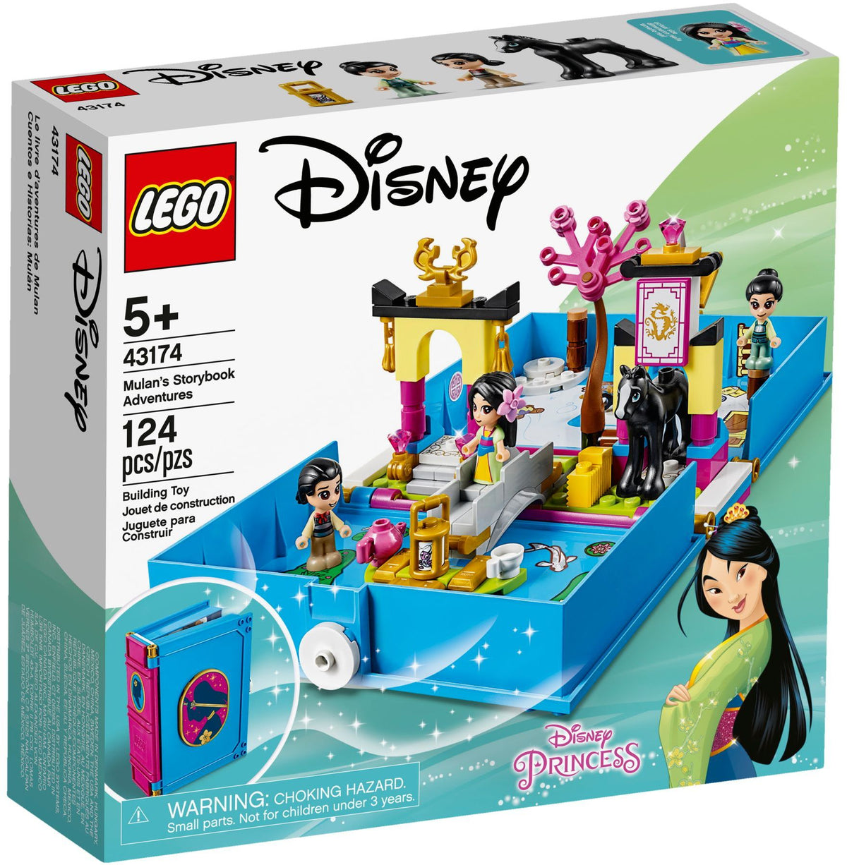 LEGO Disney 43174 Mulans Märchenbuch
