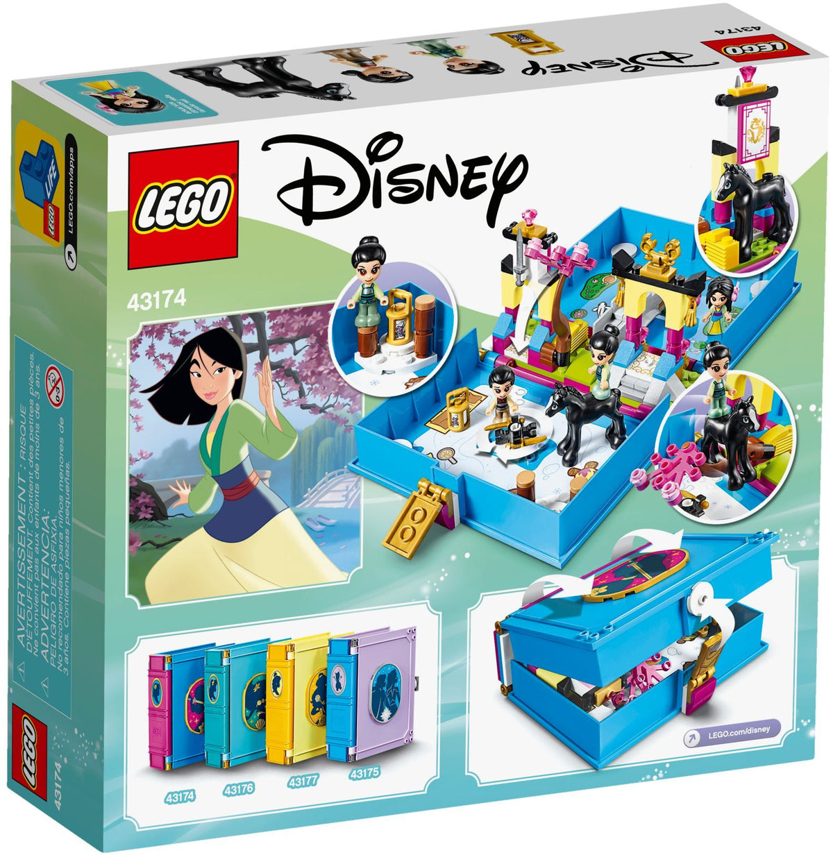 LEGO Disney 43174 Mulans Märchenbuch