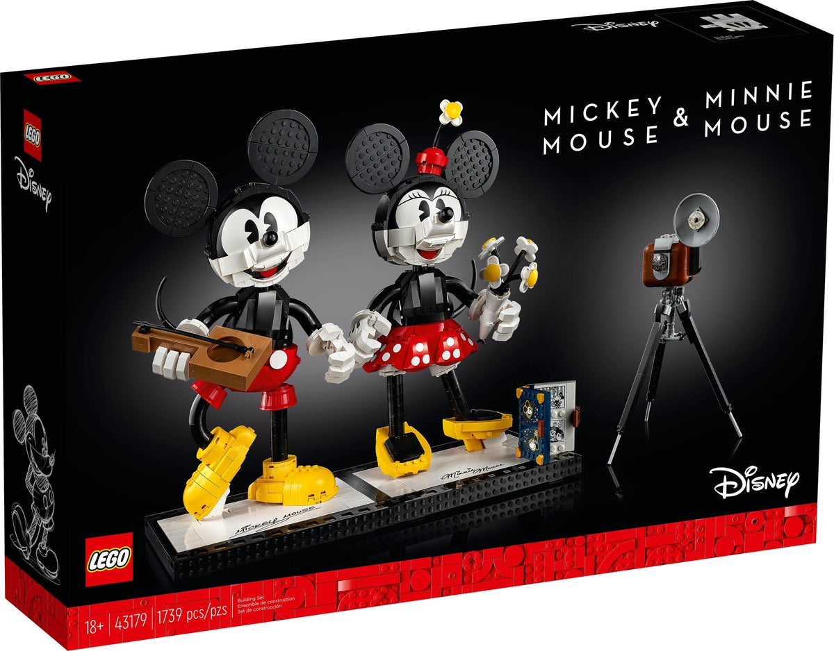 LEGO Disney 43179 Micky Maus und Minnie Maus