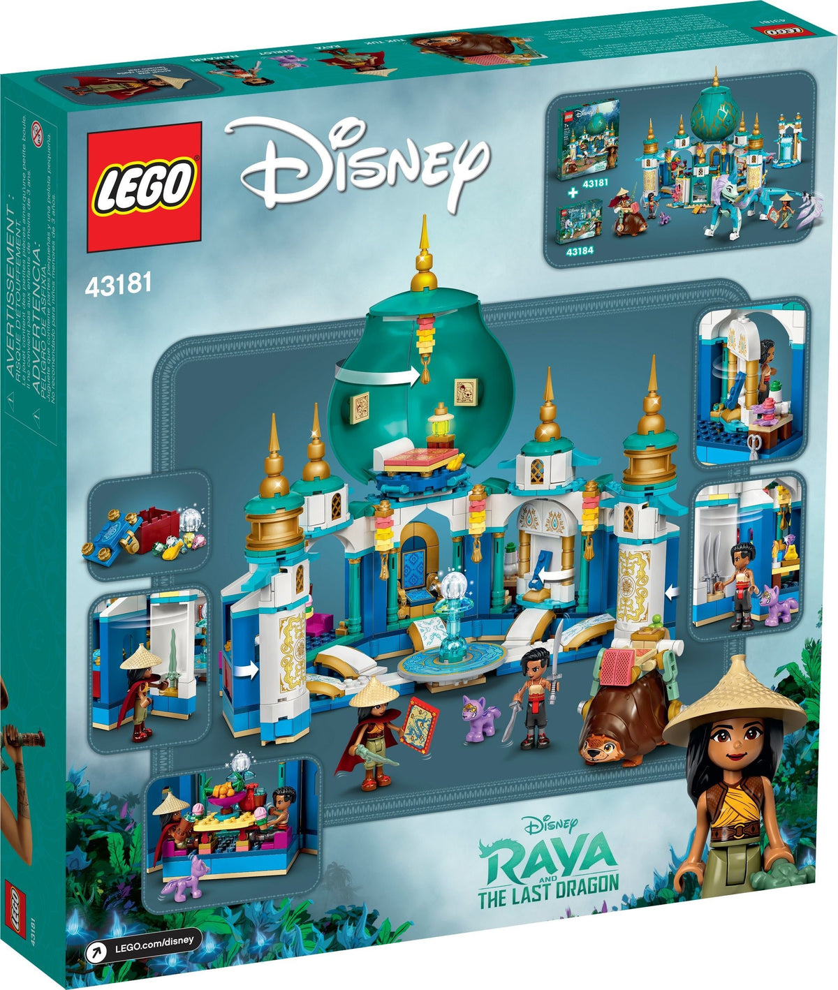 LEGO Disney 43181 Raya und der Herzpalast