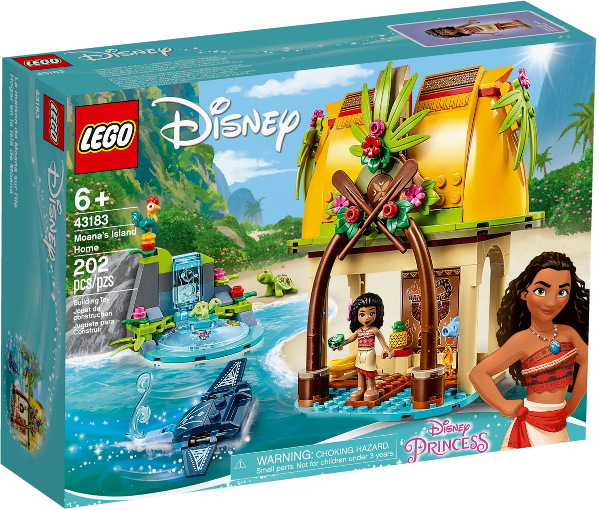 LEGO Disney 43183 Vaianas Strandhaus
