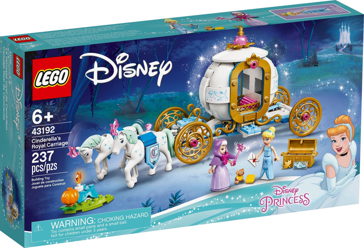 LEGO Disney 43192 Cinderellas königliche Kutsche