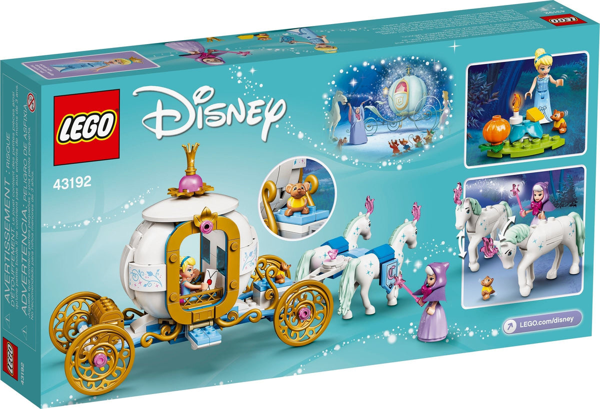 LEGO Disney 43192 Cinderellas königliche Kutsche