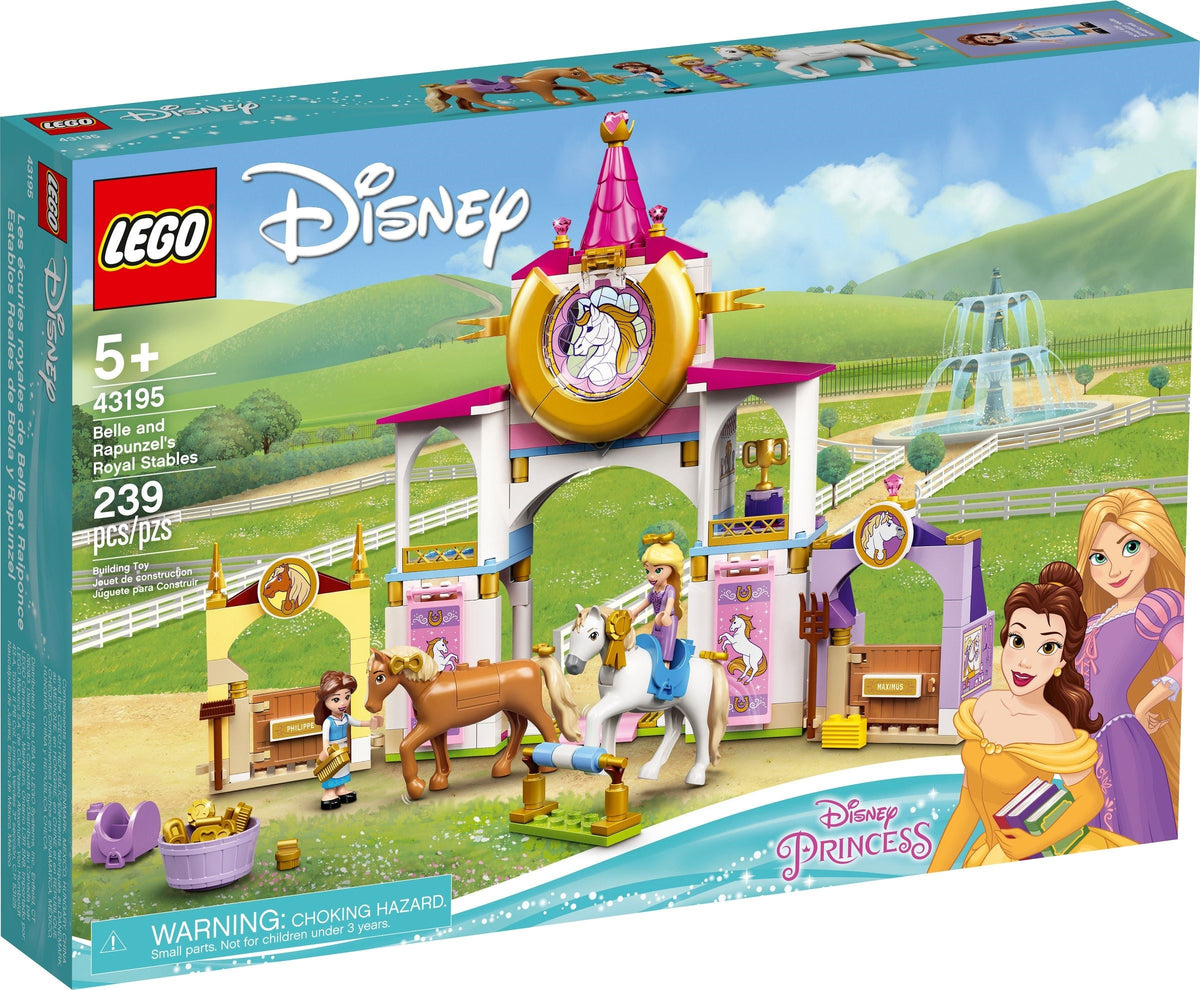 LEGO Disney 43195 Belles und Rapunzels königliche Ställe