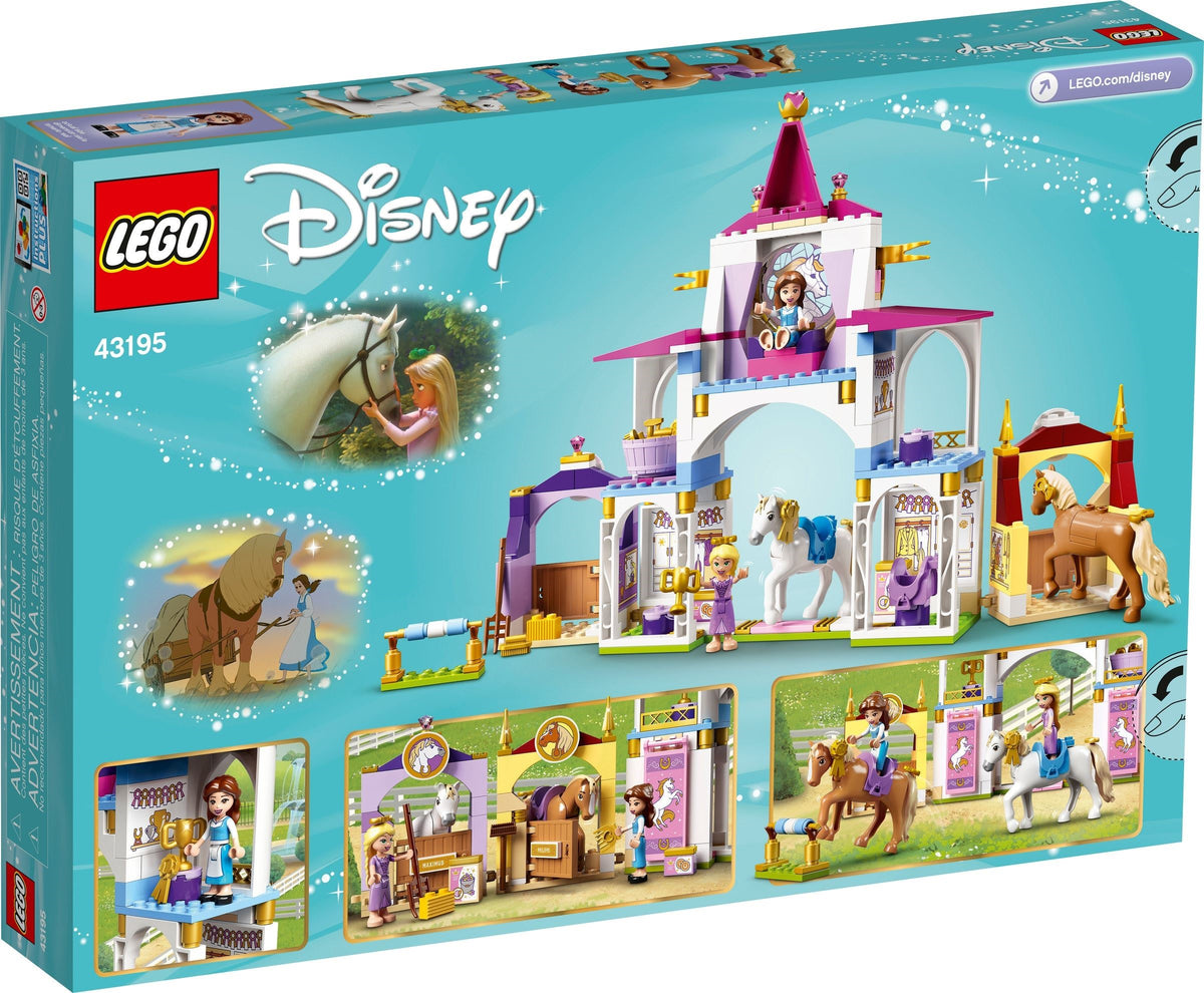LEGO Disney 43195 Belles und Rapunzels königliche Ställe