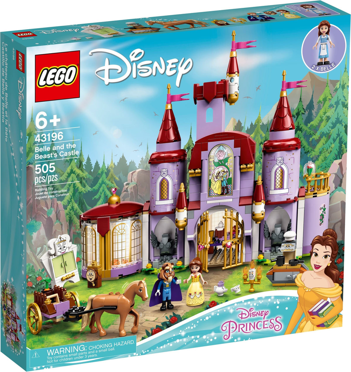 LEGO Disney 43196 Belles Schloss