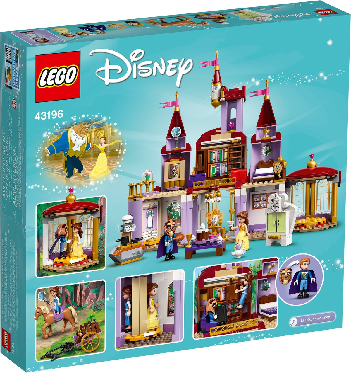 LEGO Disney 43196 Belles Schloss