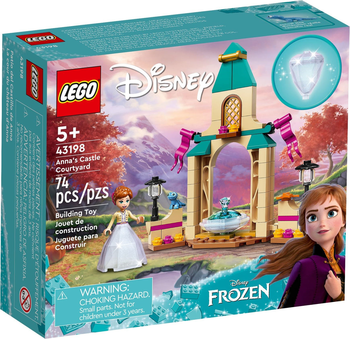 LEGO Disney 43198 Annas Schlosshof