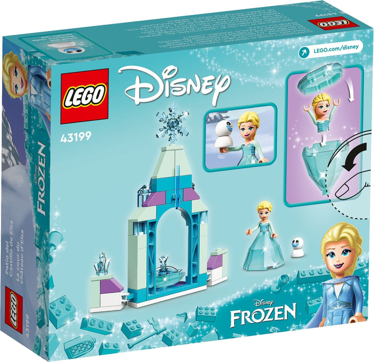 LEGO Disney 43199 Elsas Schlosshof