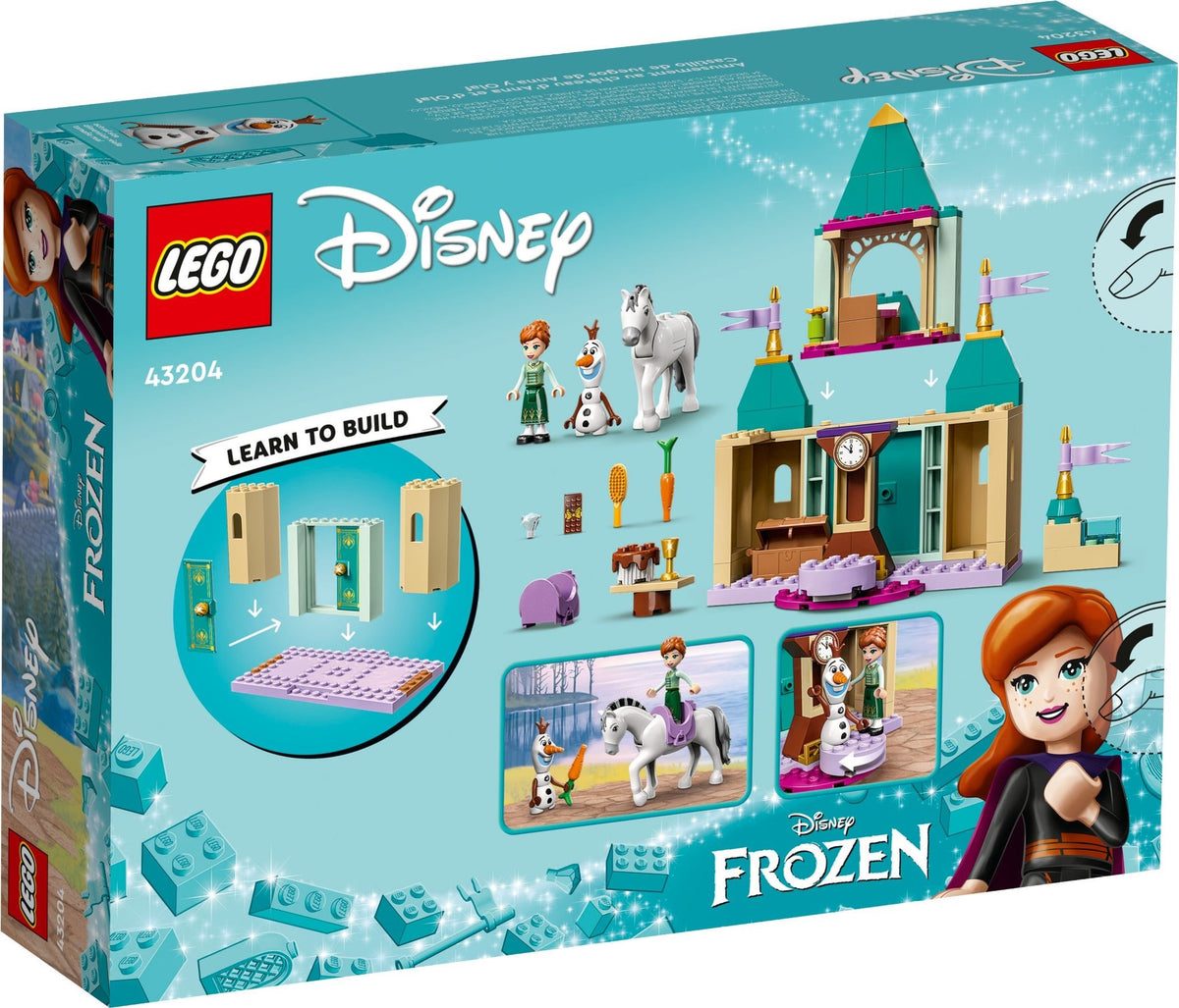 LEGO Disney 43204 Annas und Olafs Spielspaß im Schloss