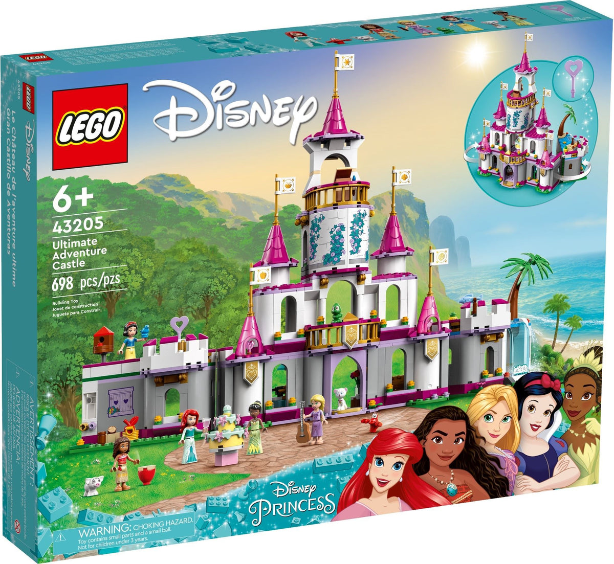LEGO Disney 43205 Ultimatives Abenteuerschloss