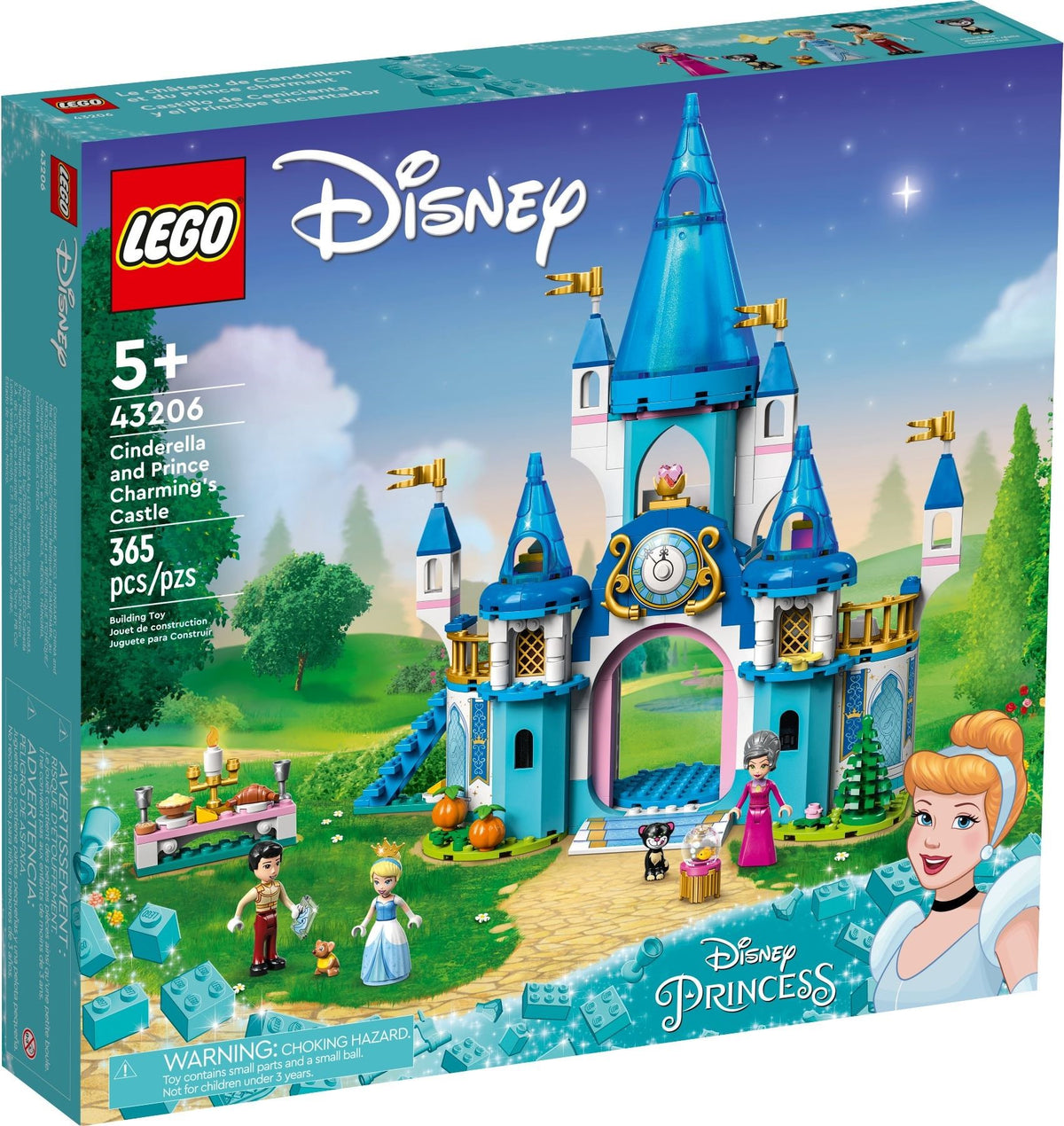 LEGO Disney 43206 Cinderellas Schloss
