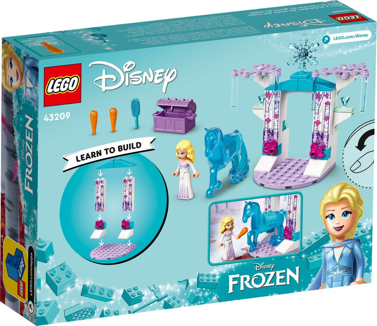 LEGO Disney 43209 Elsa und Nokks Eisstall