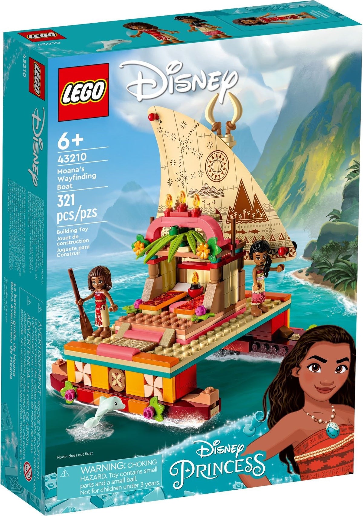 LEGO Disney 43210 Vaianas Katamaran