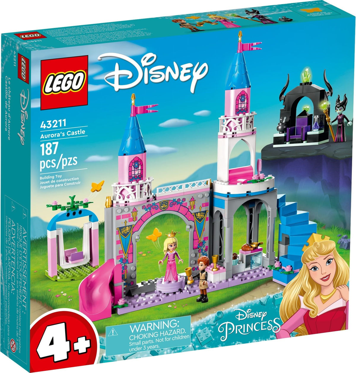 LEGO Disney 43211 Auroras Schloss