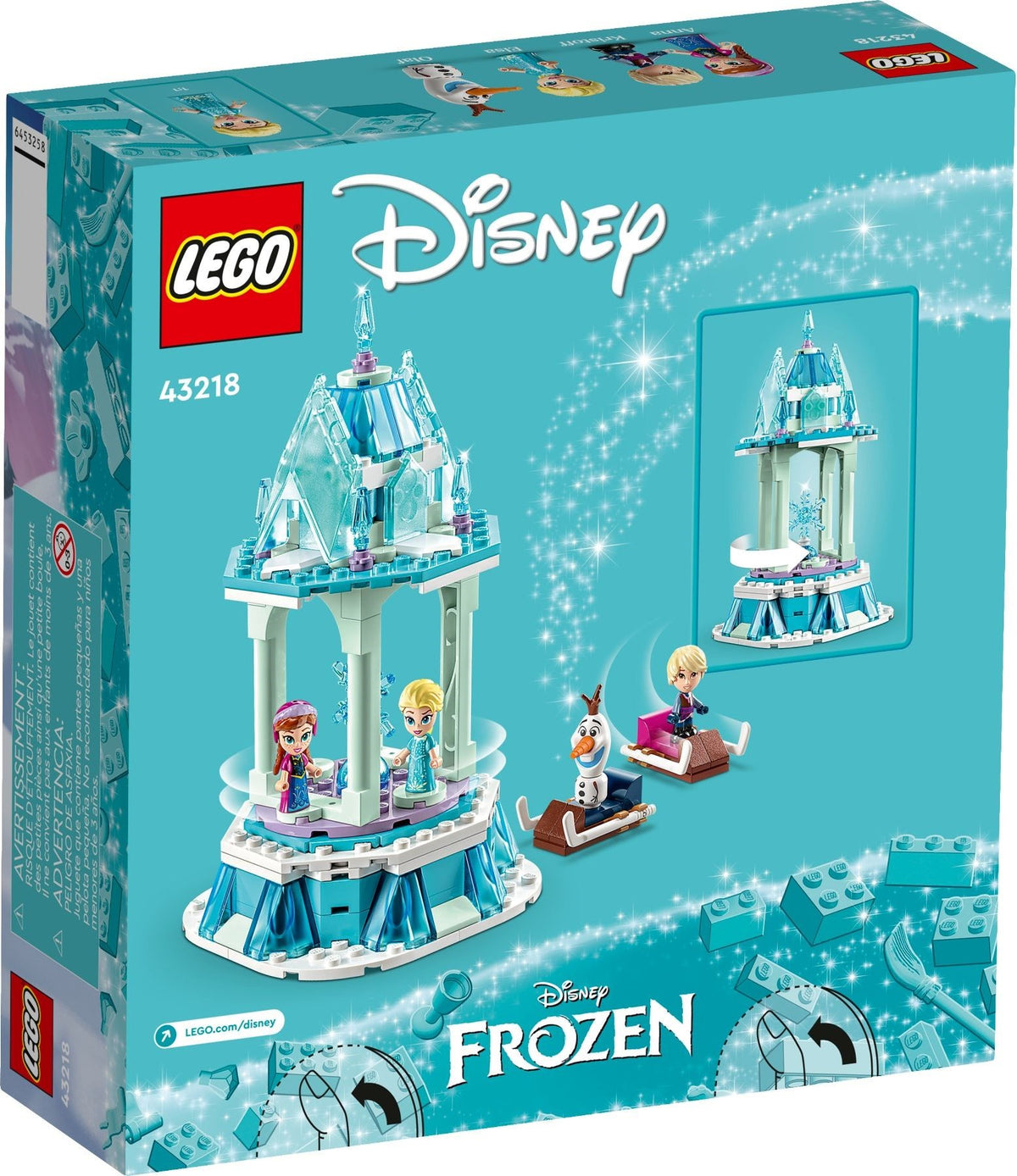 LEGO Disney 43218 Annas und Elsas magisches Karussell