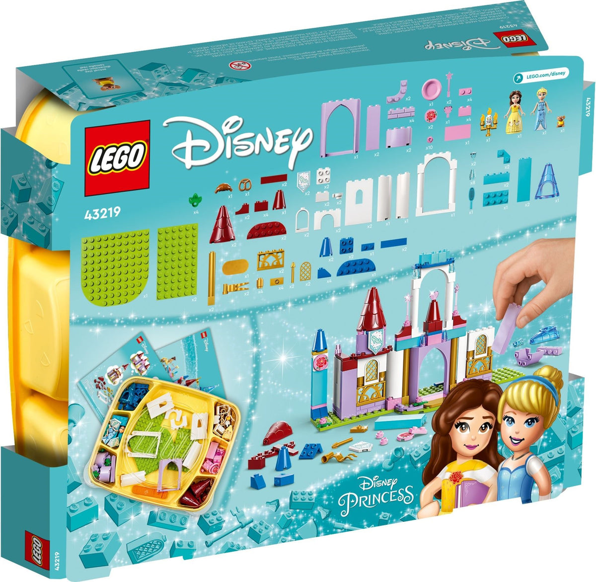LEGO Disney 43219 Kreative Schlösserbox