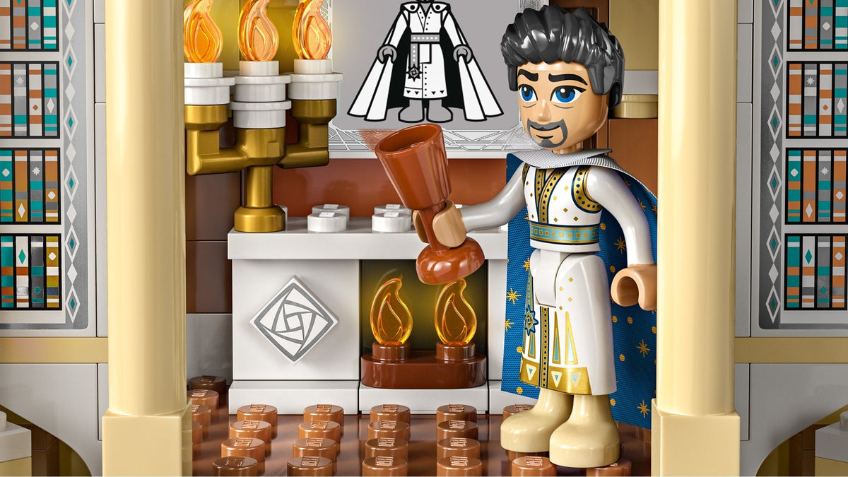 LEGO Disney 43224 König Magnificos Schloss