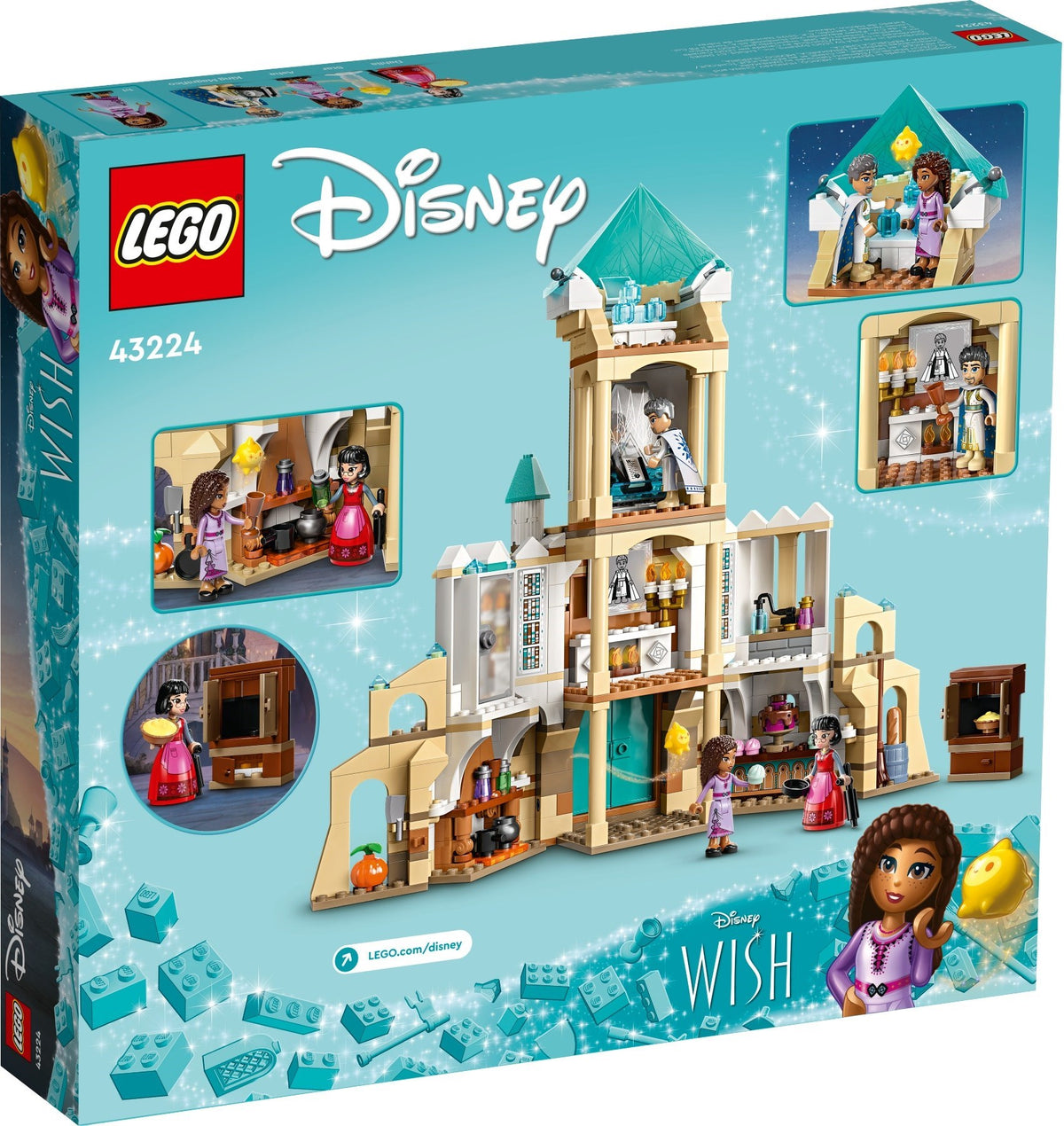 LEGO Disney 43224 König Magnificos Schloss