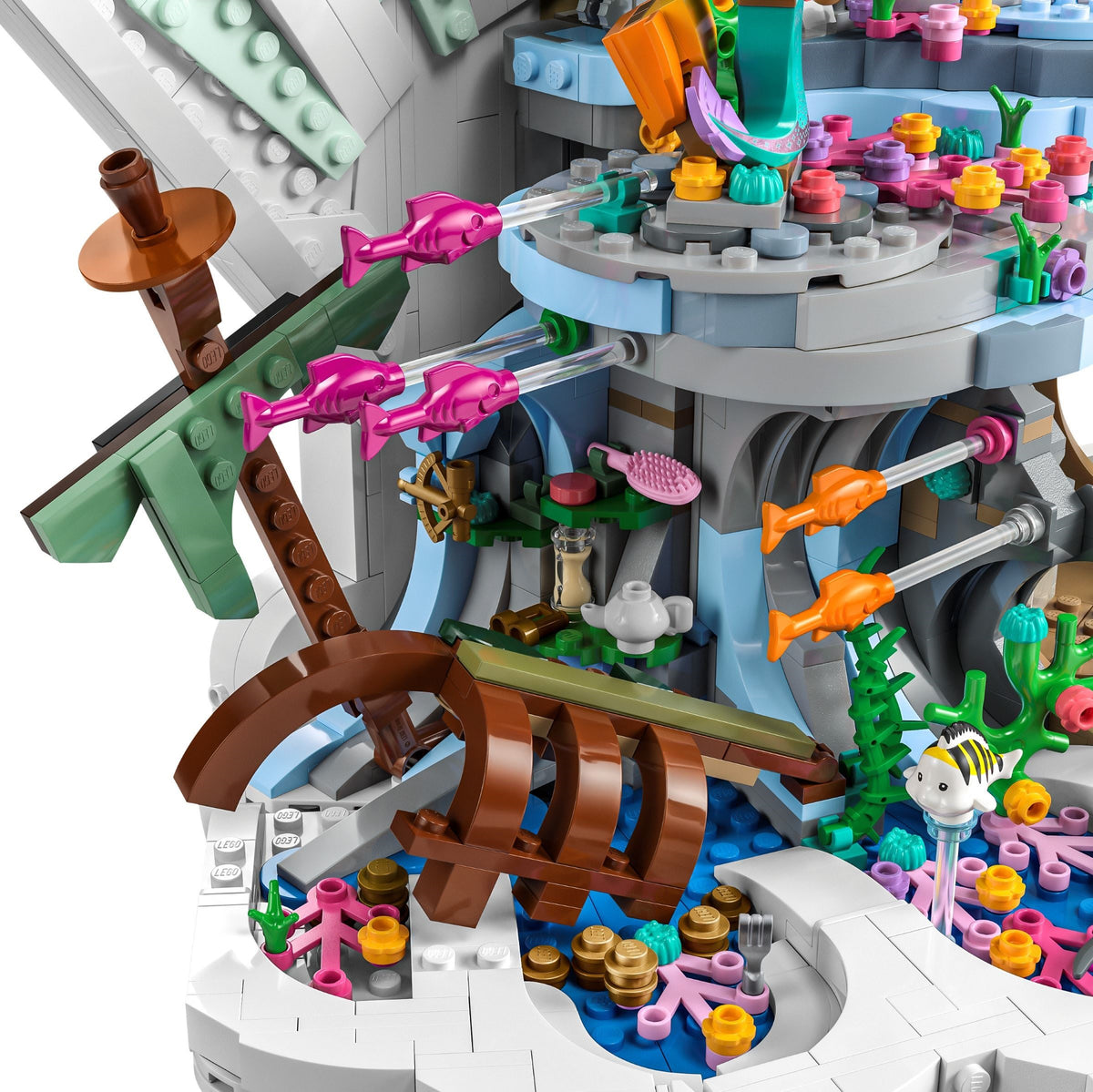 LEGO Disney 43225 Arielle die Meerjungfrau Muschel