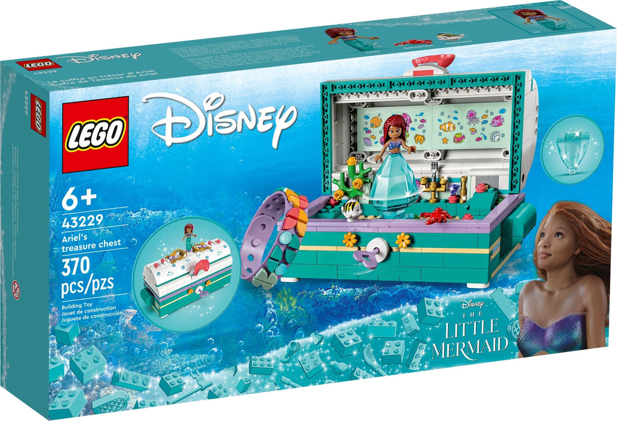 LEGO Disney 43229 Arielles Schatztruhe