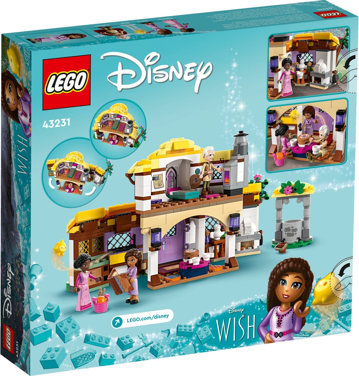 LEGO Disney 43231 Ashas Häuschen