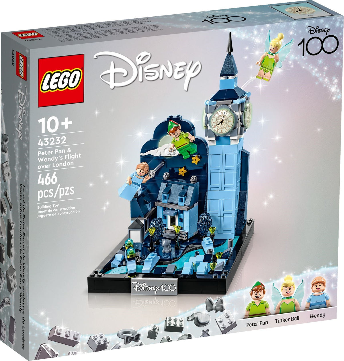 LEGO Disney 43232 Peter Pans &amp; Wendys Flug über London