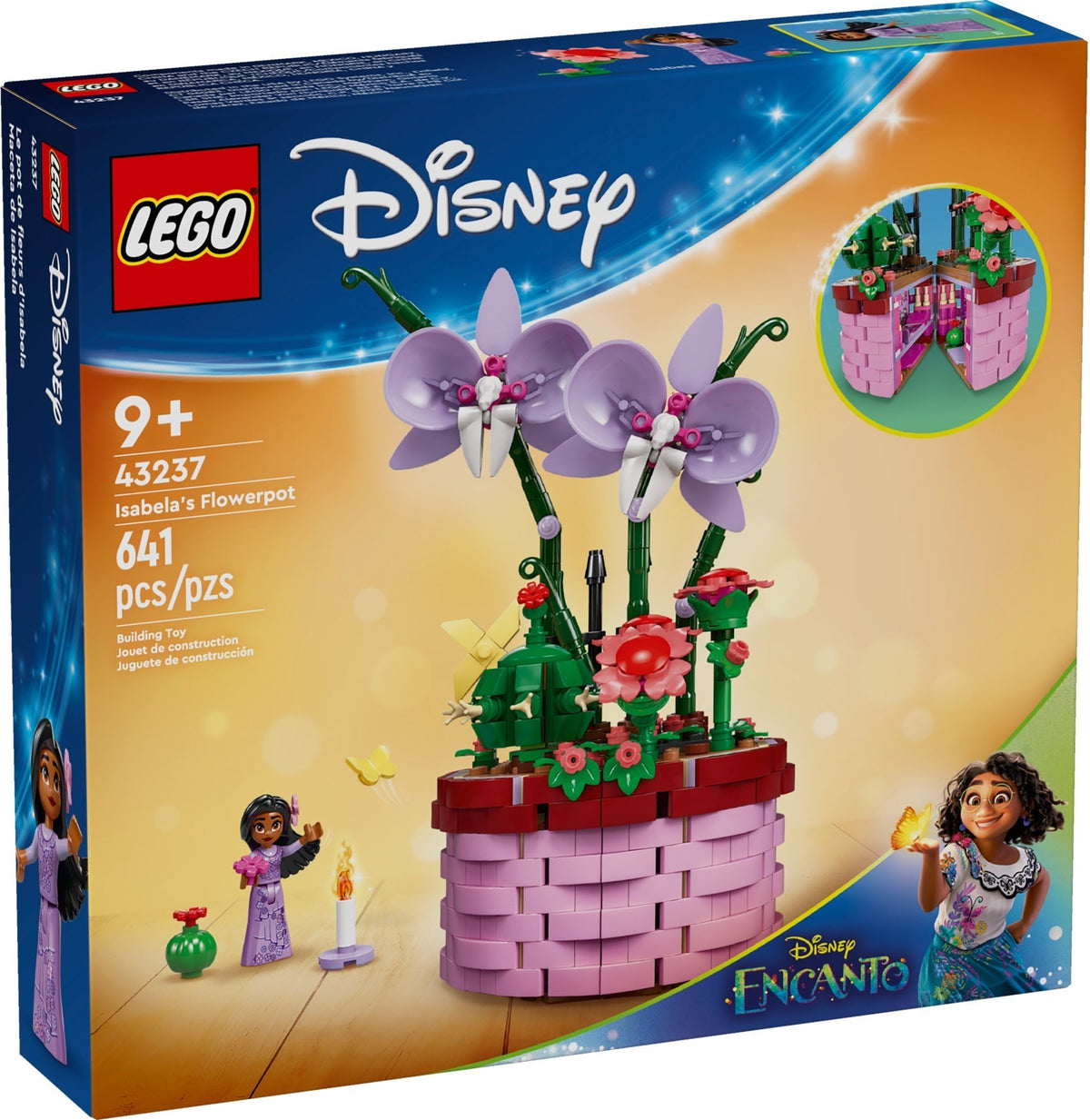 LEGO Disney 43237 Isabelas Blumentopf