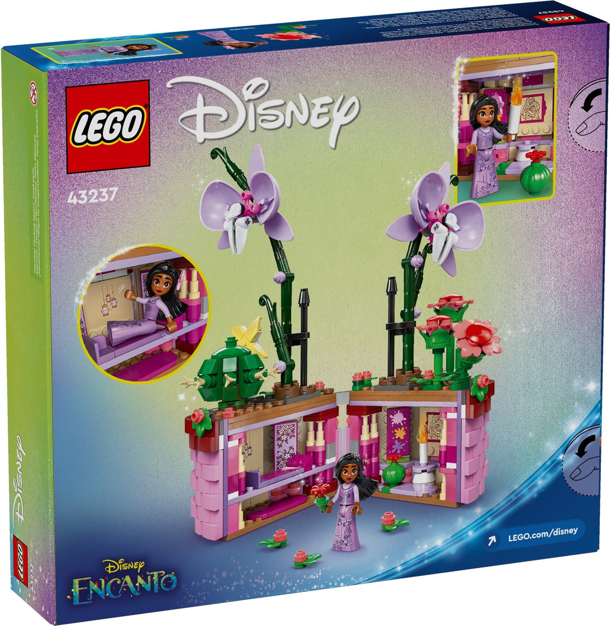 LEGO Disney 43237 Isabelas Blumentopf