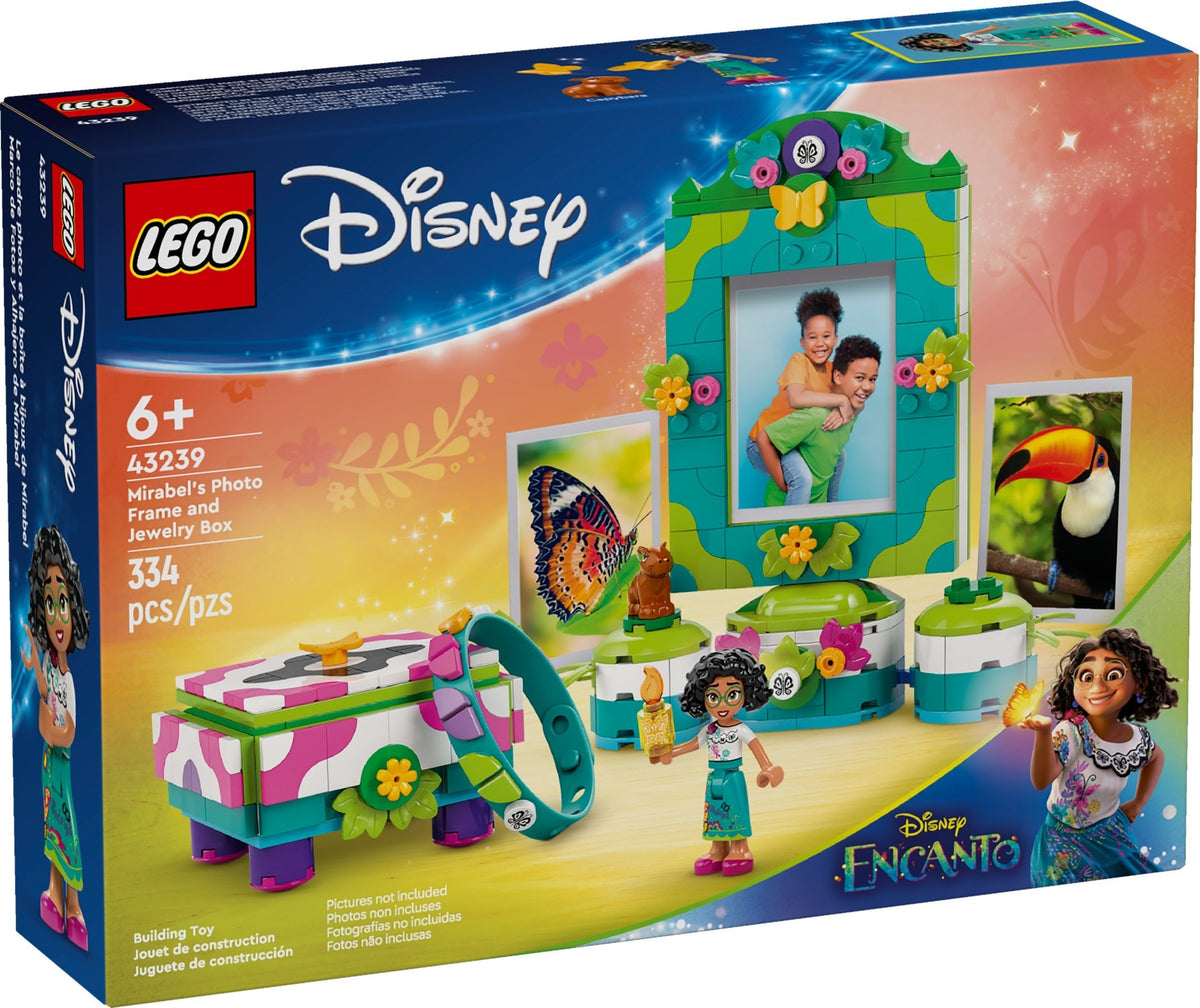 LEGO Disney 43239 Mirabels Fotorahmen und Schmuckkassette